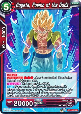 Gogeta, Fusion of the Gods [BT11-013] | Devastation Store