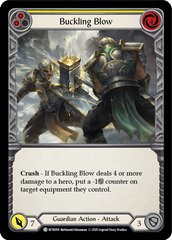 Buckling Blow (Yellow) [WTR058] Unlimited Edition Rainbow Foil - Devastation Store | Devastation Store