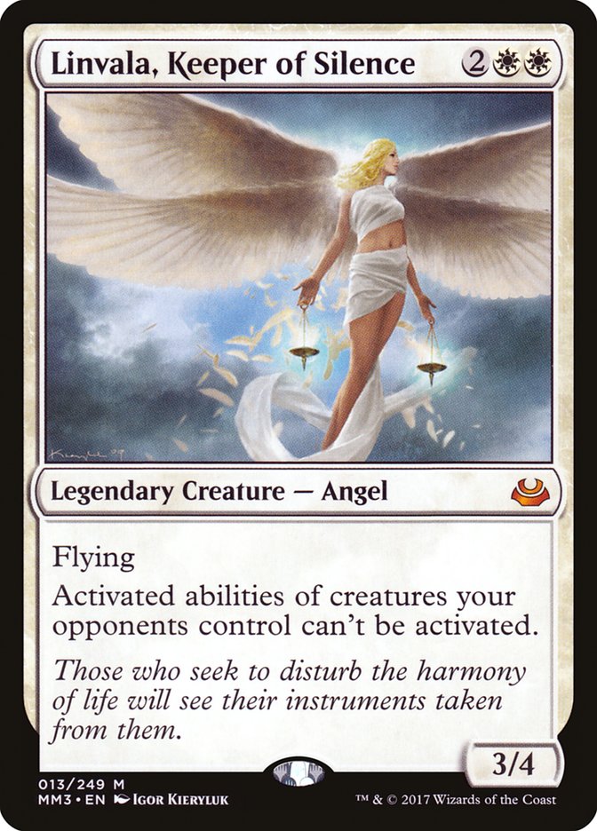 Linvala, Keeper of Silence [Modern Masters 2017] | Devastation Store
