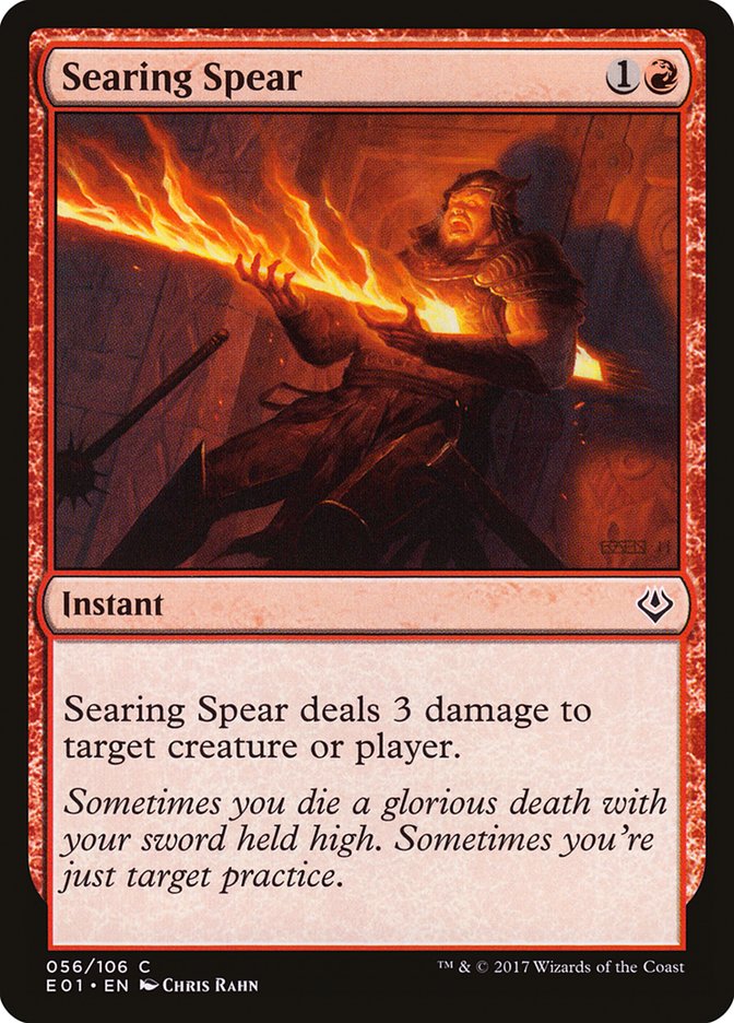 Searing Spear [Archenemy: Nicol Bolas] - Devastation Store | Devastation Store