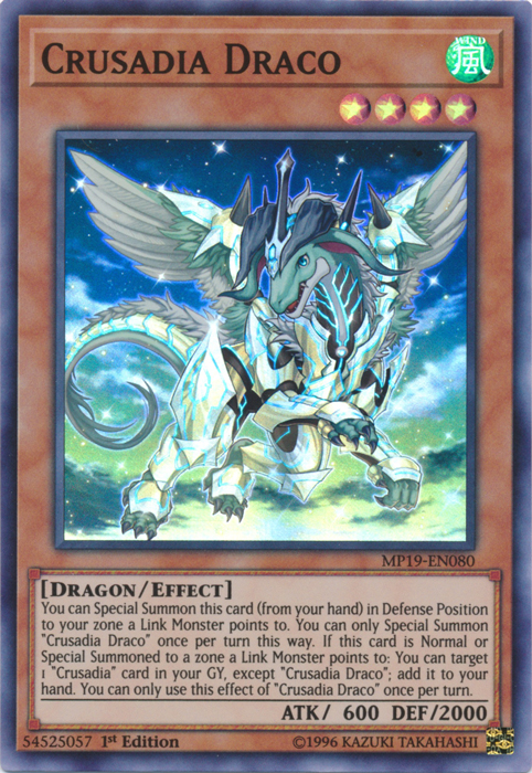 Crusadia Draco [MP19-EN080] Super Rare | Devastation Store