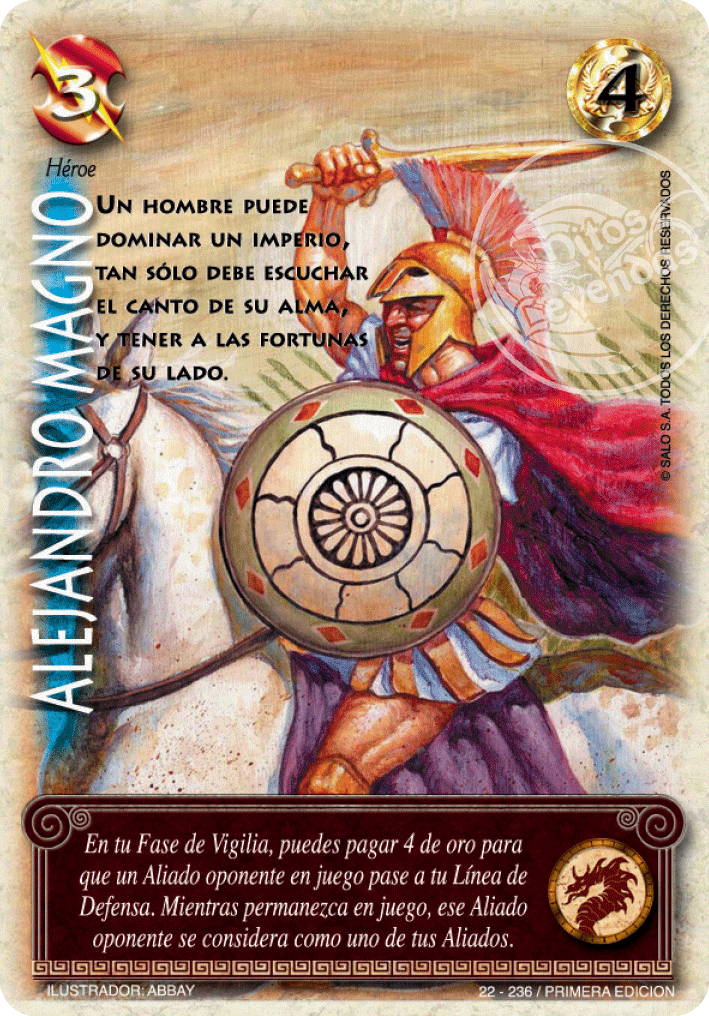 Alejandro Magno, Leyendas - Devastation Store | Devastation Store