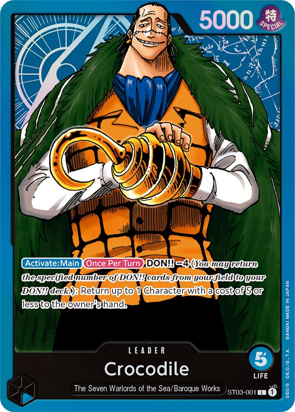 Crocodile (001) [Starter Deck: The Seven Warlords of The Sea] | Devastation Store