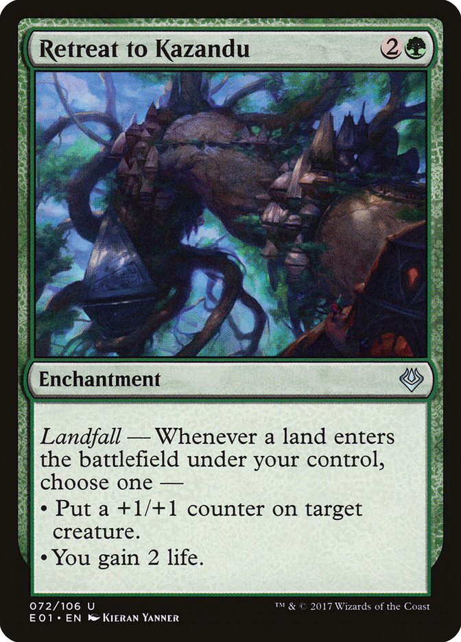Retreat to Kazandu [Archenemy: Nicol Bolas] | Devastation Store