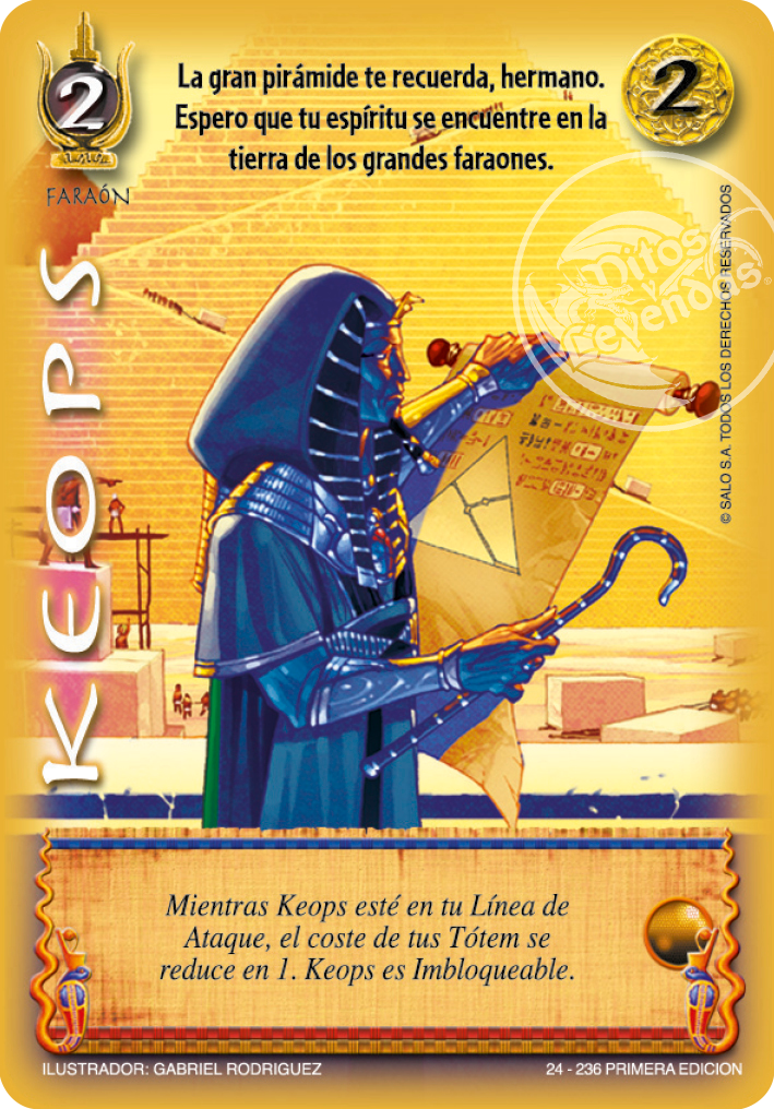 Keops, Leyendas - Devastation Store | Devastation Store