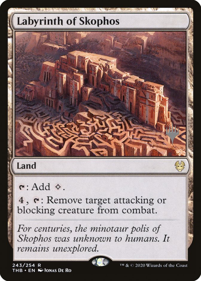 Labyrinth of Skophos (Promo Pack) [Theros Beyond Death Promos] | Devastation Store