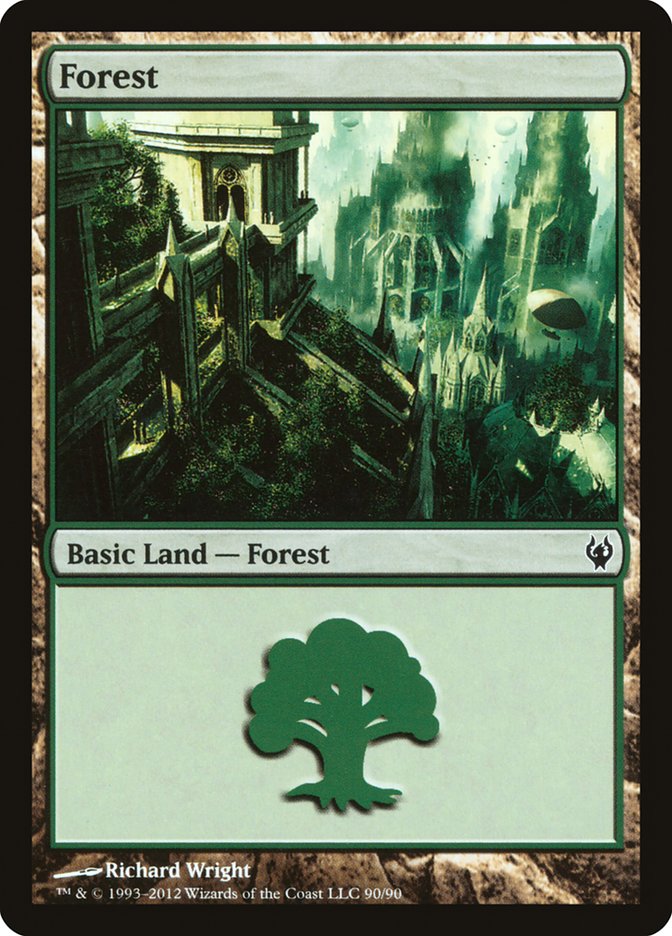 Forest (90) [Duel Decks: Izzet vs. Golgari] | Devastation Store