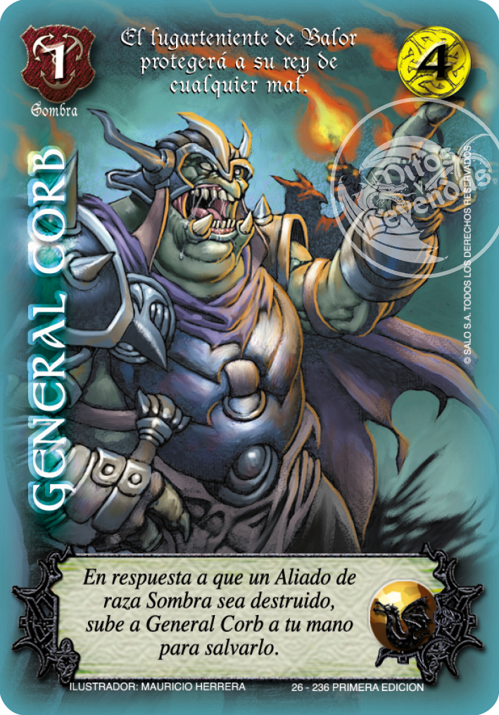 General Corb, Leyendas - Devastation Store | Devastation Store