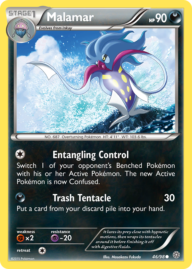 Malamar (46/98) [XY: Ancient Origins] | Devastation Store