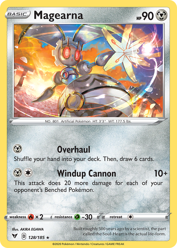 Magearna (128/185) (Theme Deck Exclusive) [Sword & Shield: Vivid Voltage] | Devastation Store