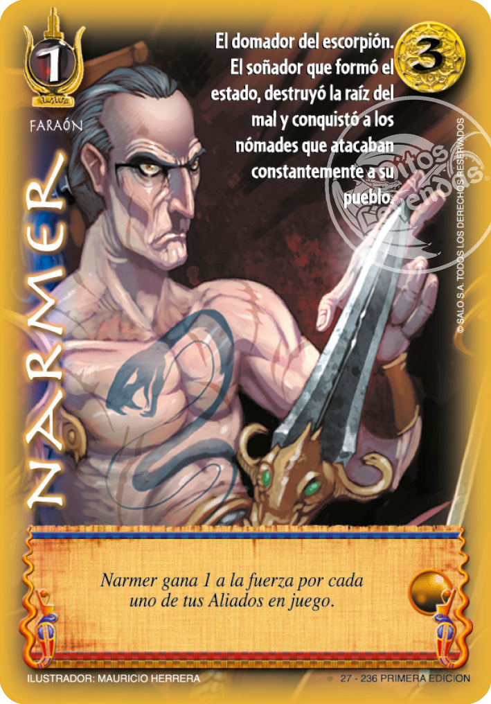 Narmer, Leyendas - Devastation Store | Devastation Store