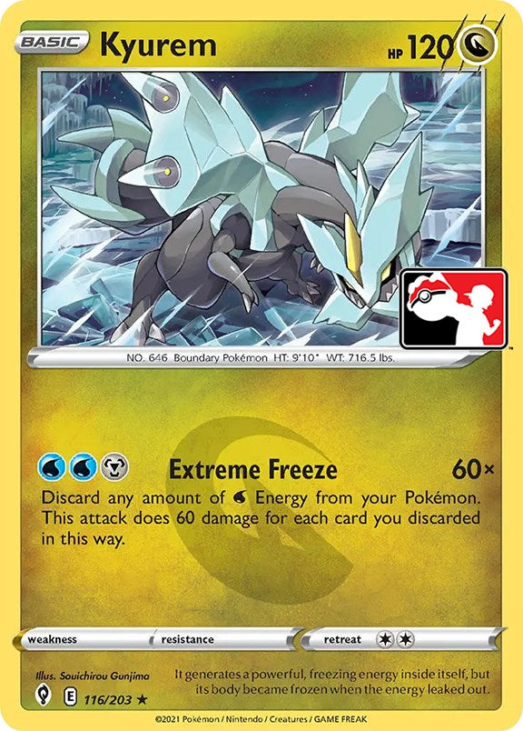 Kyurem (116/203) [Prize Pack Series One] | Devastation Store