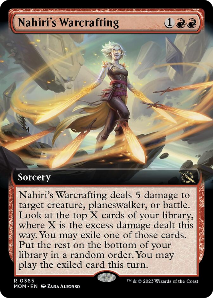 Nahiri's Warcrafting (Extended Art) [March of the Machine] | Devastation Store