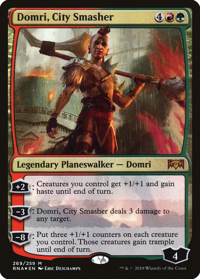 Domri, City Smasher [Ravnica Allegiance] | Devastation Store