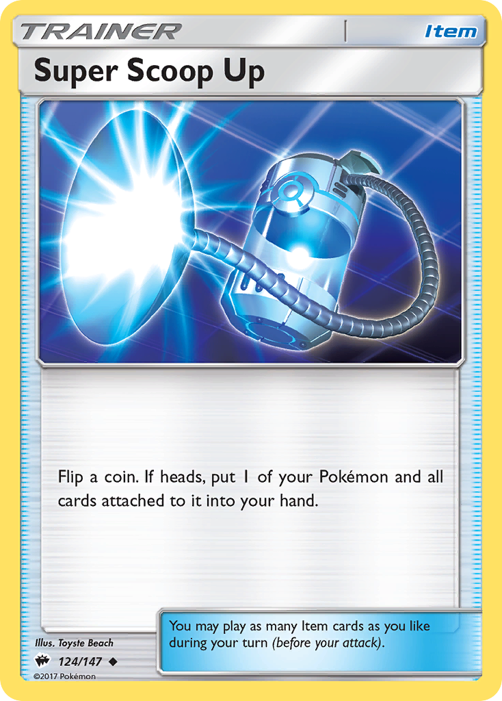 Super Scoop Up (124/147) [Sun & Moon: Burning Shadows] | Devastation Store