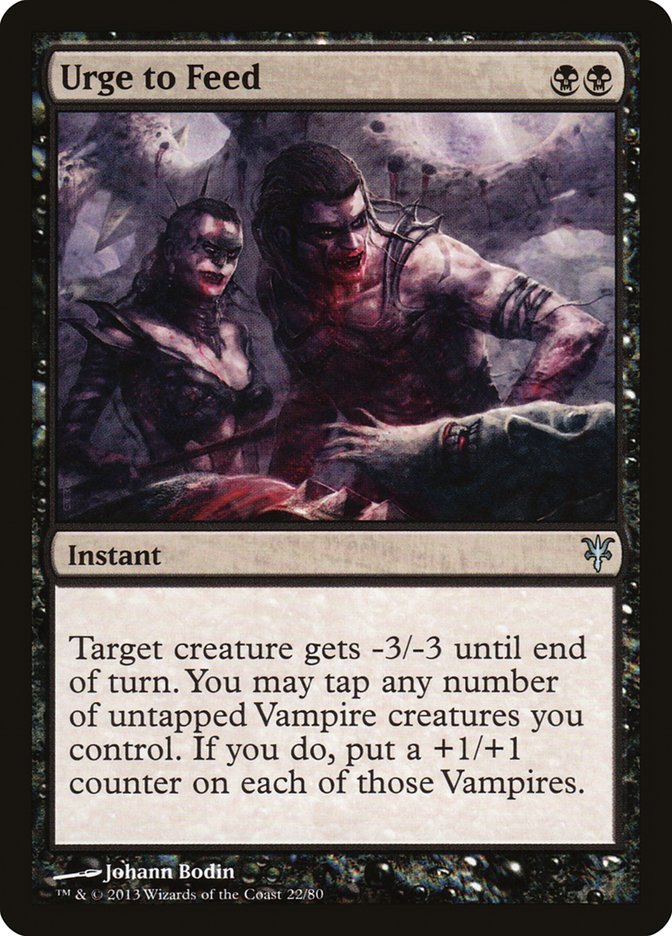 Urge to Feed [Duel Decks: Sorin vs. Tibalt] | Devastation Store