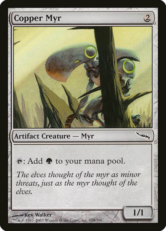 Copper Myr [Mirrodin] | Devastation Store