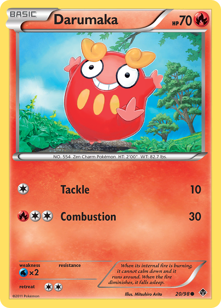 Darumaka (20/98) [Black & White: Emerging Powers] | Devastation Store