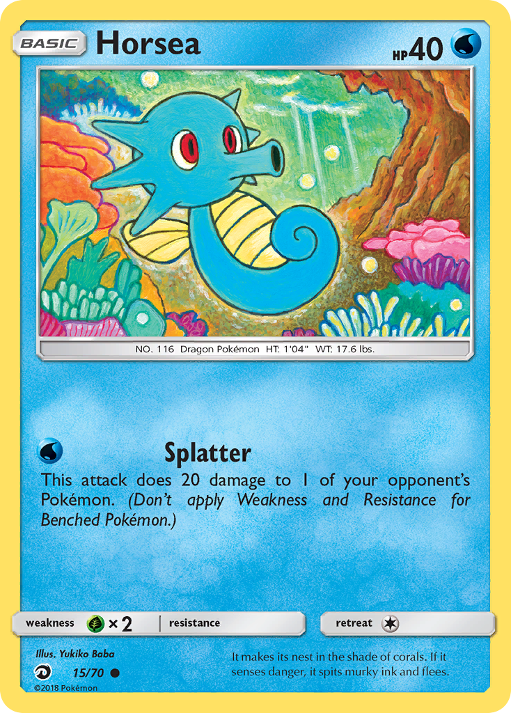 Horsea (15/70) [Sun & Moon: Dragon Majesty] | Devastation Store