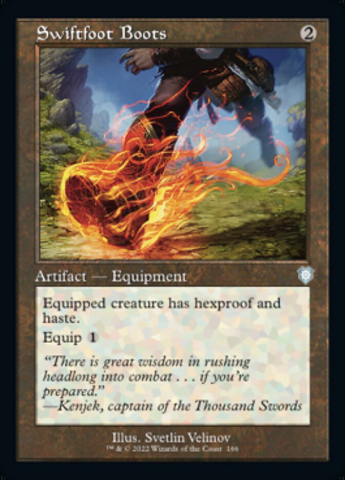 Swiftfoot Boots (Retro) [The Brothers' War Commander] | Devastation Store