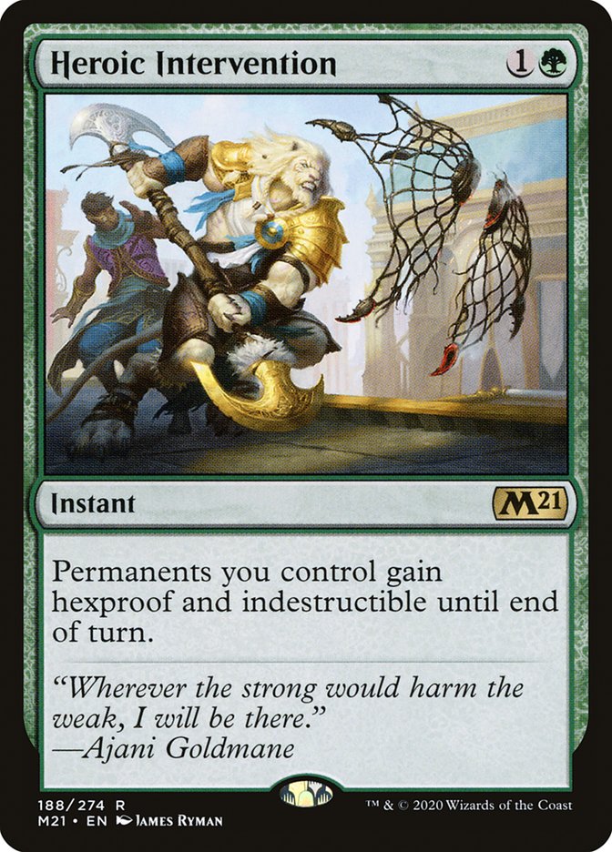 Heroic Intervention [Core Set 2021] | Devastation Store