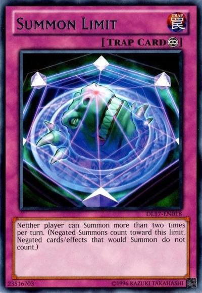 Summon Limit (Red) [DL17-EN018] Rare | Devastation Store