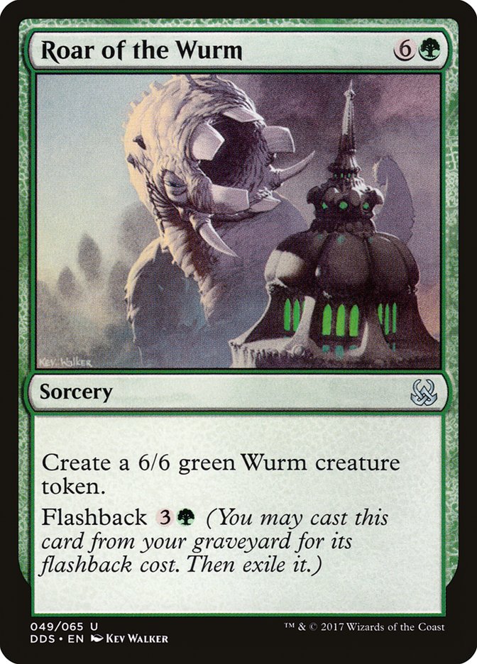 Roar of the Wurm [Duel Decks: Mind vs. Might] - Devastation Store | Devastation Store