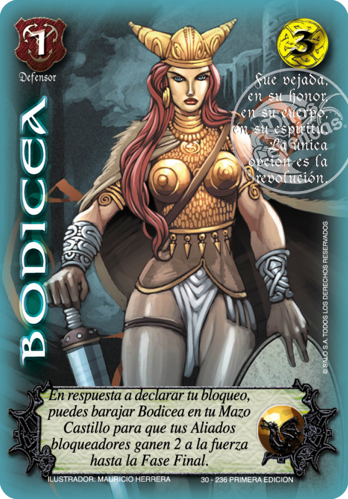 Bodicea, Leyendas - Devastation Store | Devastation Store