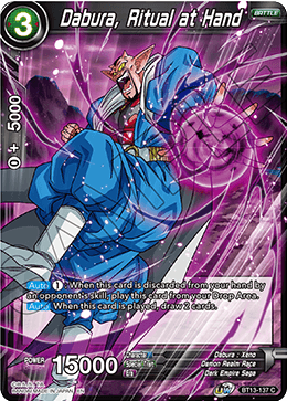 Dabura, Ritual at Hand (Common) [BT13-137] | Devastation Store