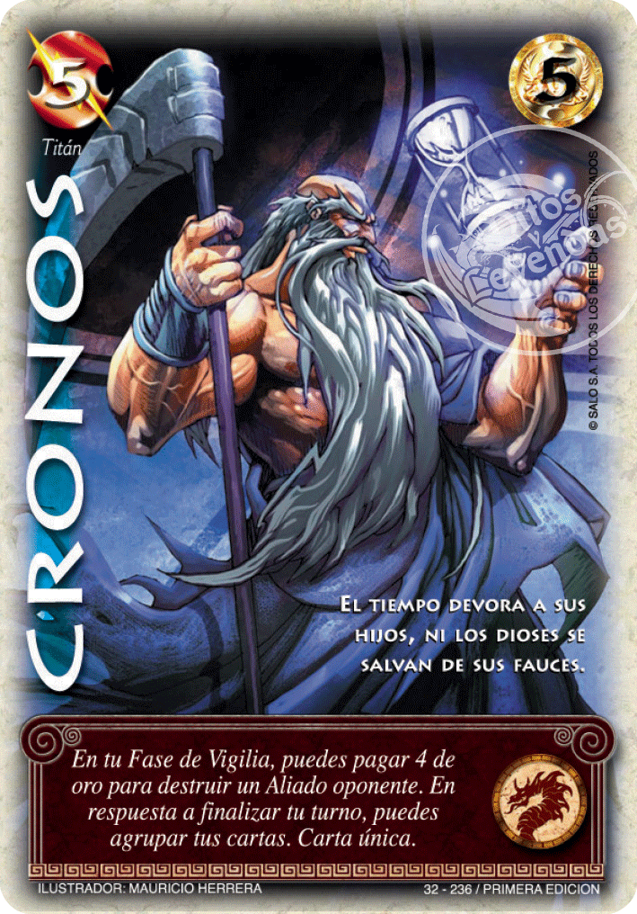 Cronos, Leyendas - Devastation Store | Devastation Store