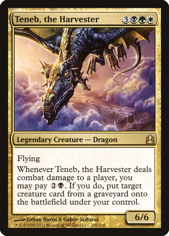Teneb, the Harvester [Commander 2011] | Devastation Store