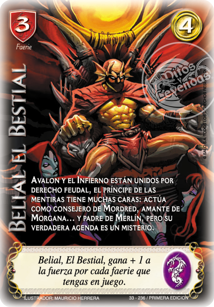 Belial el Bestial, Leyendas - Devastation Store | Devastation Store