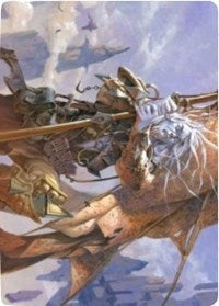 Sea Gate Banneret Art Card [Zendikar Rising Art Series] | Devastation Store