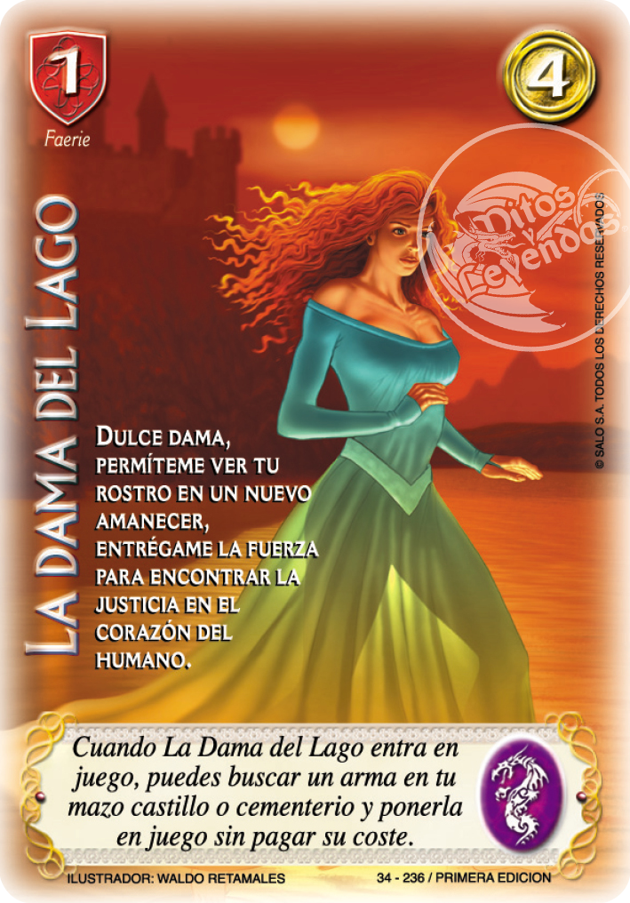 La Dama del Lago, Leyendas - Devastation Store | Devastation Store