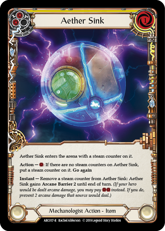 Aether Sink [ARC017-R] 1st Edition Normal - Devastation Store | Devastation Store