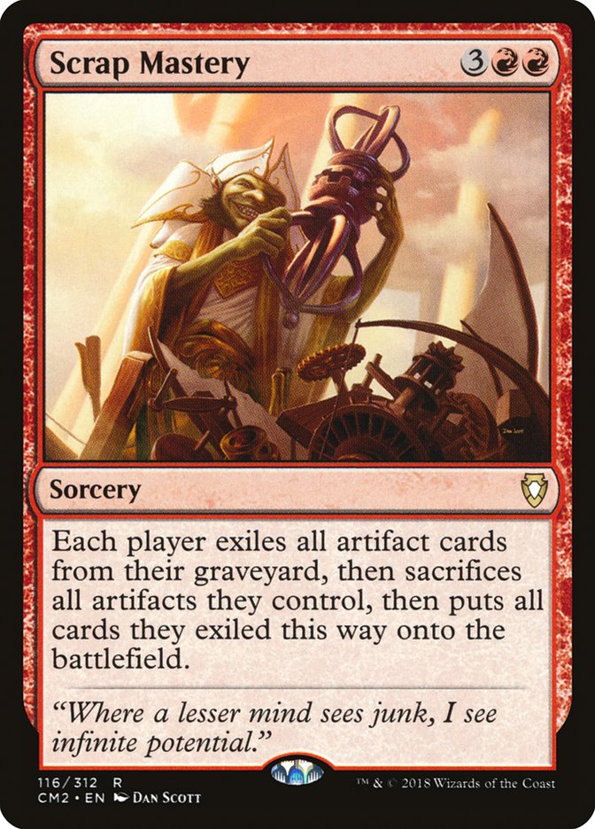 Scrap Mastery [Commander Anthology Volume II] | Devastation Store