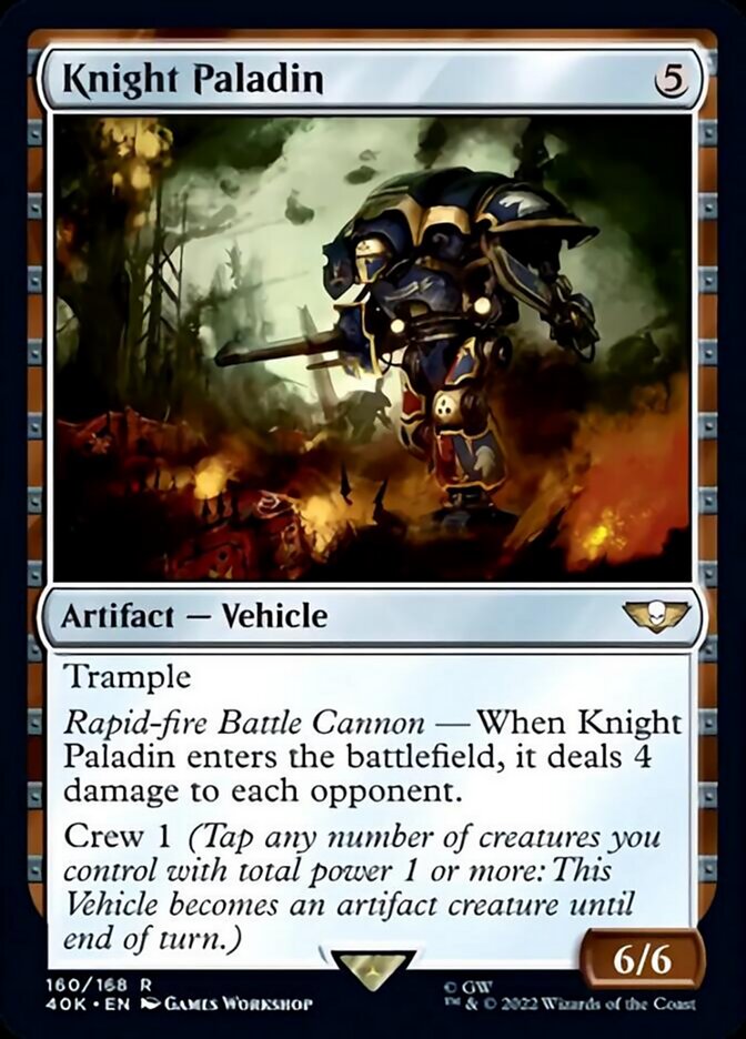 Knight Paladin [Universes Beyond: Warhammer 40,000] | Devastation Store