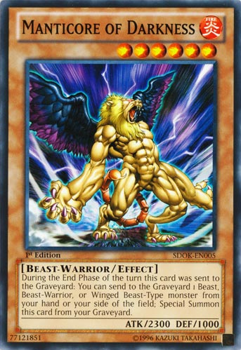 Manticore of Darkness [SDOK-EN005] Common | Devastation Store