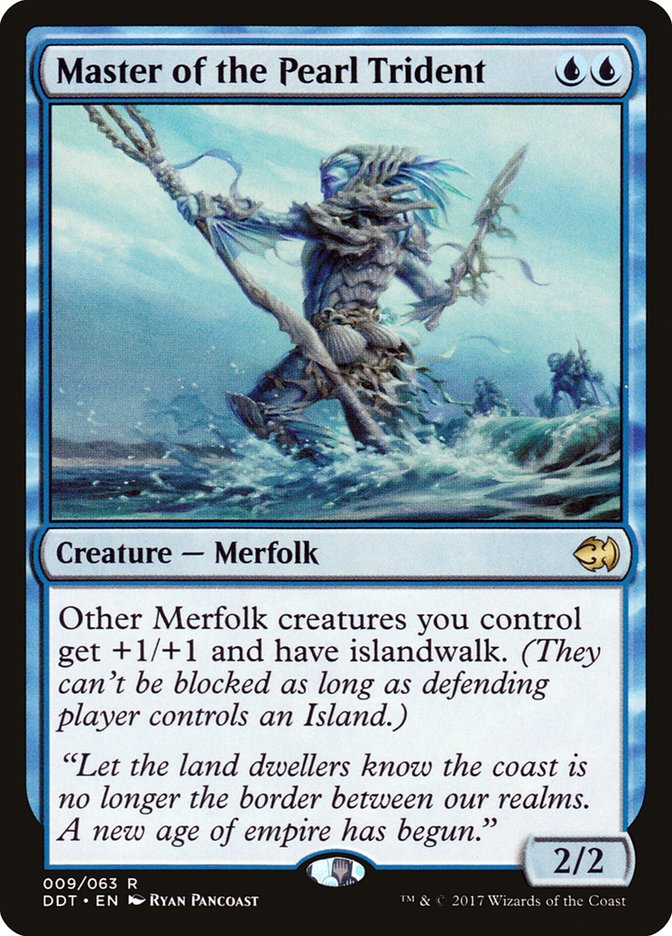 Master of the Pearl Trident [Duel Decks: Merfolk vs. Goblins] | Devastation Store