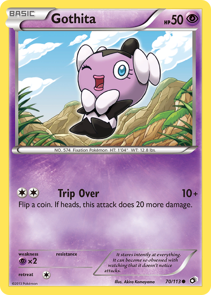 Gothita (70/113) [Black & White: Legendary Treasures] | Devastation Store