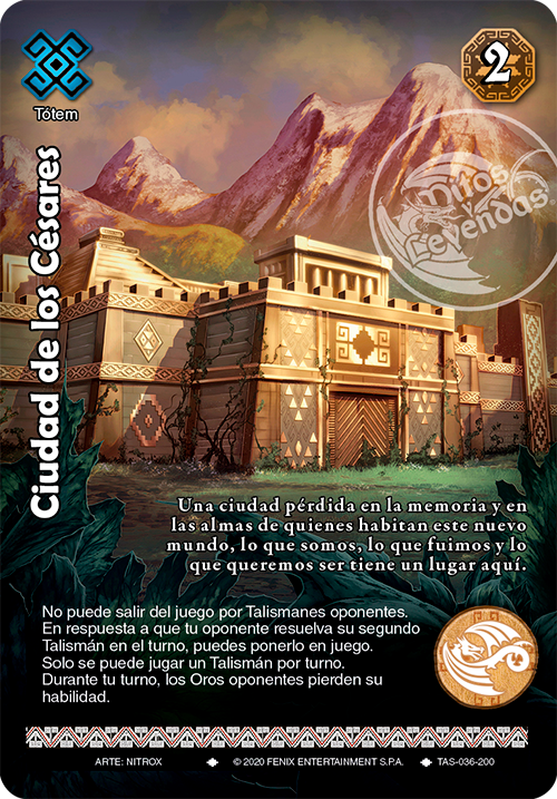 Ciudad de los Césares TAS-36 - Devastation Store | Devastation Store