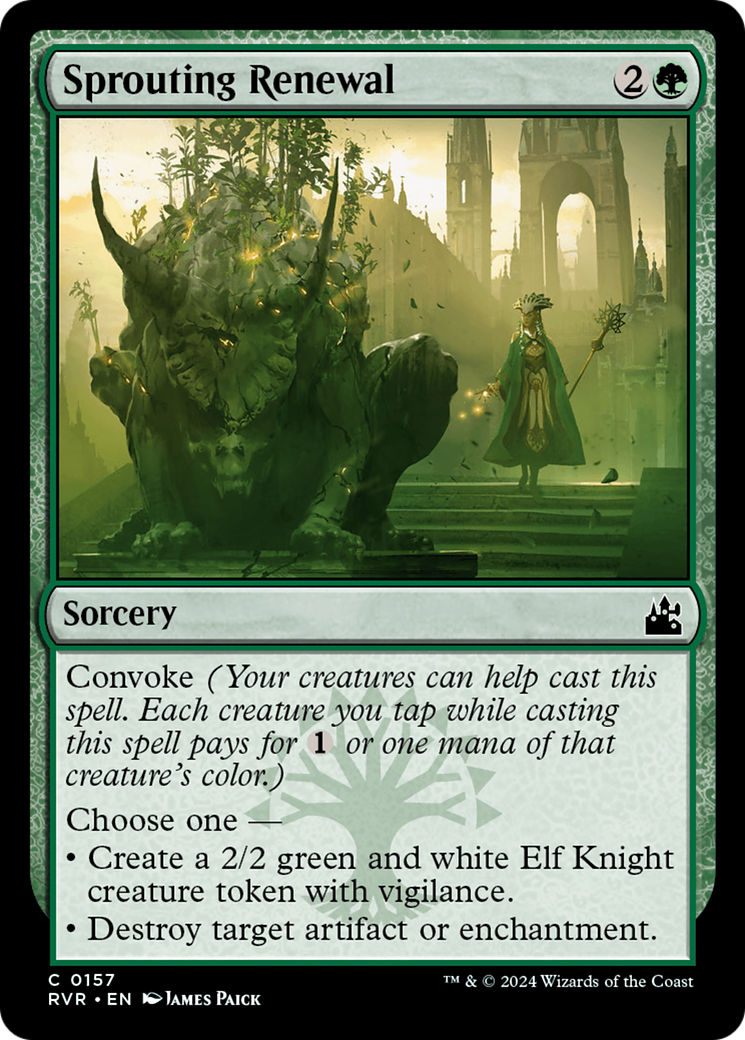 Sprouting Renewal [Ravnica Remastered] | Devastation Store