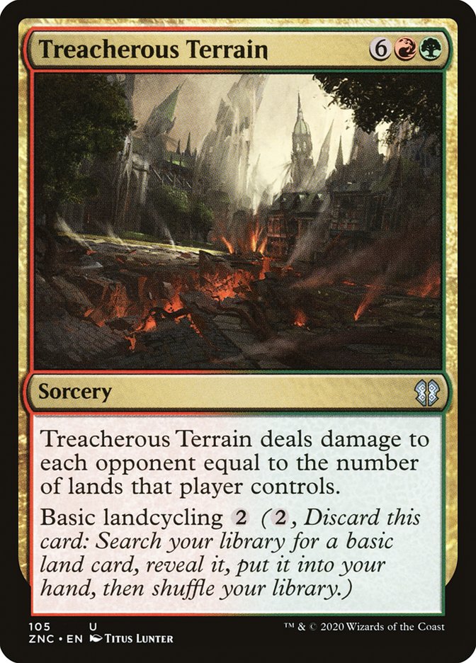 Treacherous Terrain [Zendikar Rising Commander] | Devastation Store