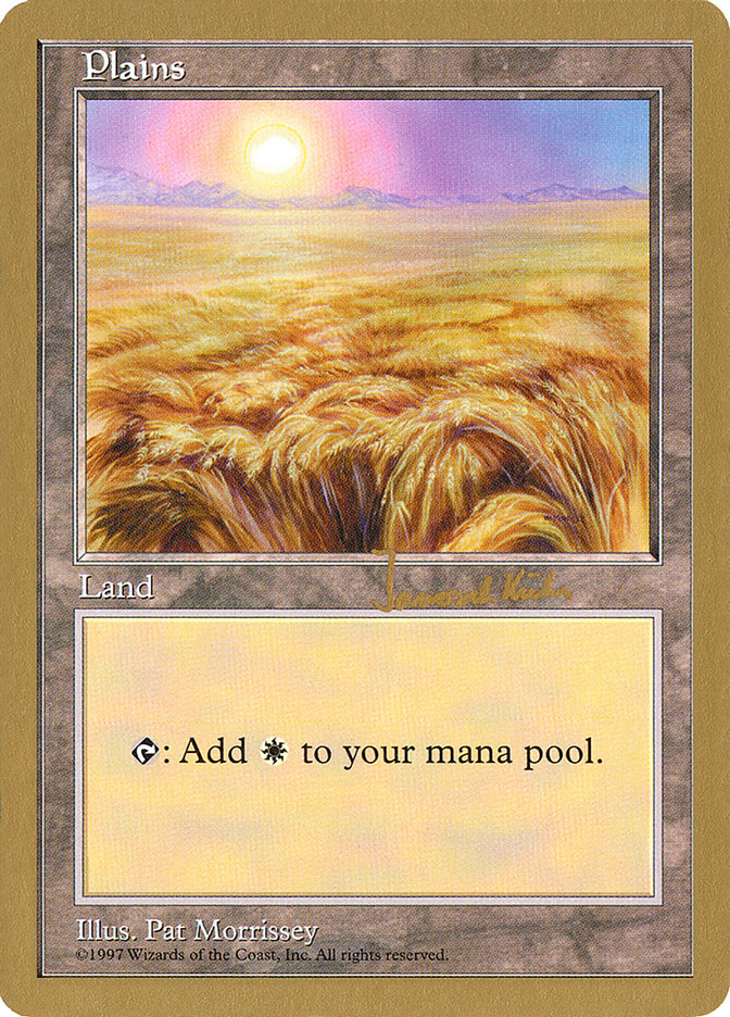 Plains (jk432) (Janosch Kuhn) [World Championship Decks 1997] | Devastation Store