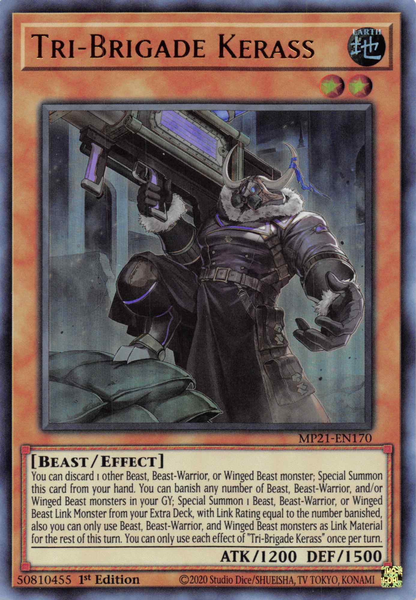 Tri-Brigade Kerass [MP21-EN170] Ultra Rare | Devastation Store