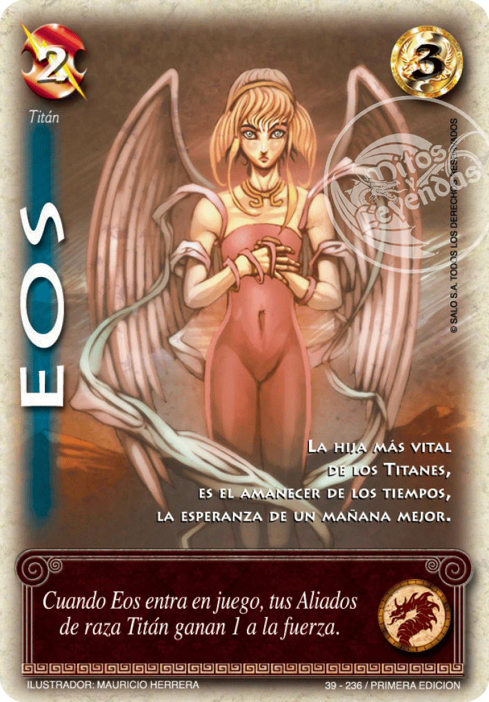 Eos, Leyendas - Devastation Store | Devastation Store