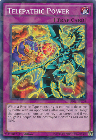 Telepathic Power [BP03-EN208] Shatterfoil Rare | Devastation Store