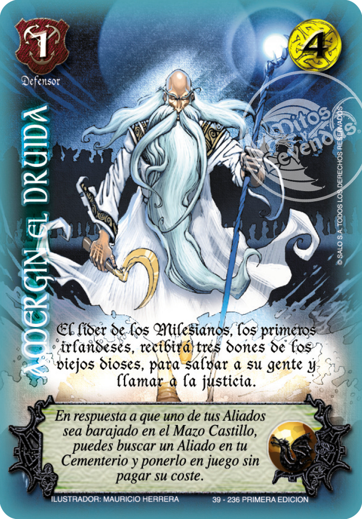 Amergin el Druida, Leyendas - Devastation Store | Devastation Store