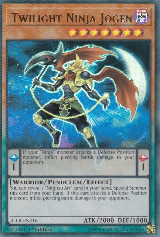Twilight Ninja Jogen [BLLR-EN016] Ultra Rare | Devastation Store