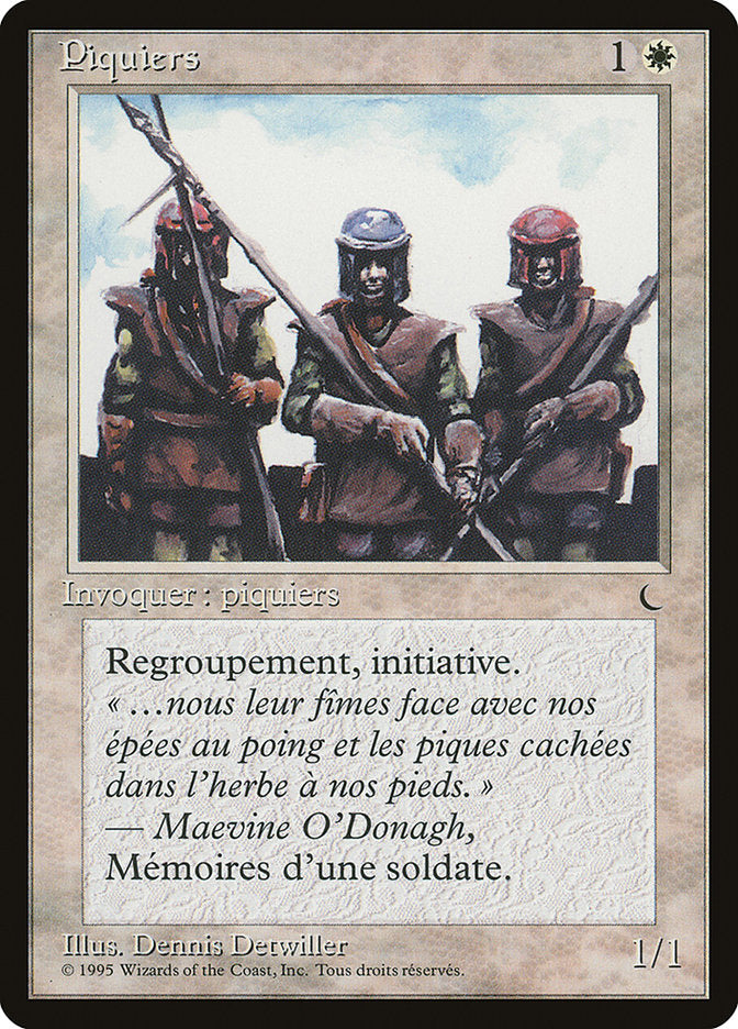 Pikemen (French) - "Piquiers" [Renaissance] | Devastation Store